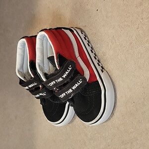 Vans High Tops Toddler size 4.